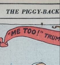 Carey Orr 1948 Chicago Tribune Political Cartoon, The Piggy-Back Ride - Me Too picture