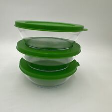 3- Tupperware New Clearly Elegant Crystalline Acrylic Century Clear Bowls 750Ml picture