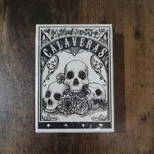 Calaveras Playing Cards New & Sealed Dead on Paper Rare Limited Ed Deck picture