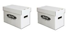 2X BCW Short Comic Book Storage Boxes picture