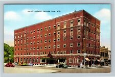 Beaver Dam WI-Wisconsin, Hotel Rogers, Exterior, Vintage Postcard picture