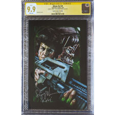 Aliens v2 #4 variant__CGC 9.9 MINT SS__Signed by Sigourney Weaver w/ 