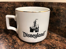 Vintage Walt Disney World Disneyland Coffee Tea Cup Mug White 10 Oz picture