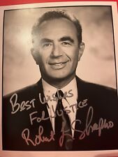 Robert Shapiro & F Lee Bailey Signed Inscribed 8x10 Photos O.J Simpson Lawyers picture