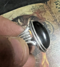 High Ranking Illuminati Freemason Eye Ring Antique Vintage Metaphysical ++ picture