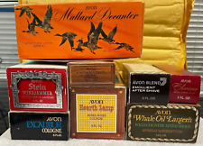 Lot of 8 Vintage Avon Mens After Shave & Colognes (ALL FULL)  In Original Boxes picture