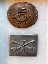 Two Civil War Breast Plates picture