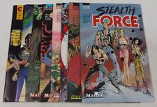 Stealth Force #1-8 VF complete series - Malibu Comics - Pat Olliffe  Eternity picture