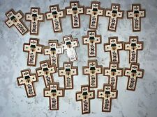 Lot of 22 Vintage Religious Pins Necklaces Jesus Cross picture