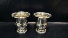 Pair of Vintage National Sterling Silver Toothpick Holders, 85.7 grams picture