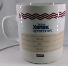 Rare VTG Xanax Advertising Pharmaceutical Rep Promo Coffee Mug Heat Changing* picture
