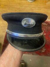 Vintage NYC Firefighter Lieutenant Dress Hat with 1 Horn Bugle picture