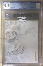 Earth 2 #3 B&W Sketch Variant Cover, 1st Print, 2012 CGC Graded 9.8 picture