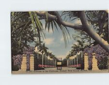 Postcard Entrance to Clubhouse Hialeah Race Course Hialeah Florida USA picture