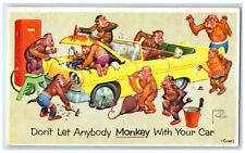 Prestone Xyz Anti Freeze Monkeys Lawson Wood Advertising Vintage Postcard picture