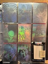 There Are Aliens Among Us  1992 Fantasma 8 Hologram Card Set, NM-MT, No Binder picture