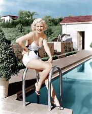 JEAN HARLOW Pool Side Photo (215-W ) picture