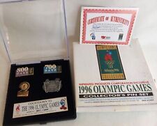 Olympic PINS: Countdown to the 1996 Atlanta Games- Limited Ed./ Authentic picture