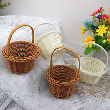 Small Wood Woven Basket Wicker 5*3