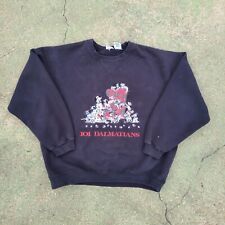 Vintage Disney Store 101 Dalmatians Sweater XL Has Paint Stains picture