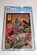 CGC 6.0 White Pages Doom #1 GT Interactive 1996 Comic Book Video Game 1st App picture