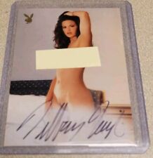 TIFFANY TAYLOR 2006 PLAYBOY PLAYMATES IN BED AUTHENTIC CERTIFIED AUTOGRAPH AUTO picture