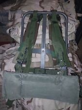 US Military LC-1 LC-2 Alice Pack Frame w/ Woodland Shoulder Straps & Kidney Belt picture
