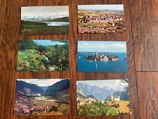  Pan American Airlines Airways Destination Lot of 6 Postcards picture