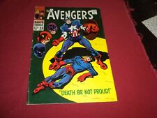 BX6 Avengers #56 marvel 1968 comic 6.0 silver age VISIT STORE picture