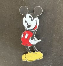 Vintage Handmade Wooden Mickey Mouse Pin picture