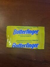 RARE Factory Defect Butterfinger EMPTY SEALED Butterfinger Mini Candy Wrapper picture