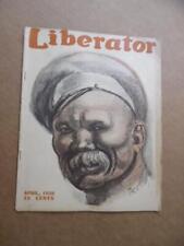 1920 LIBERATOR Magazine April Socialist Marxist Eugene Debs Anarchist Malatesta picture