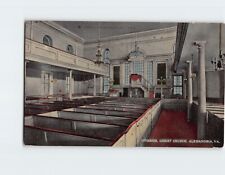 Postcard Interior, Christ Church, Alexandria, Virginia picture