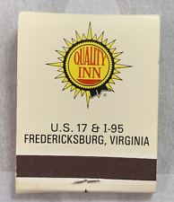 Matchbook Quality Inn Fredericksburg Virginia #0130 picture