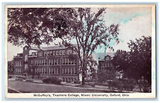 1941 McGuffey's Teachers College Miami University Oxford OH Postcard picture