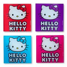 Sanrio Hello Kitty Colors Glass Coasters | Set of 4 picture