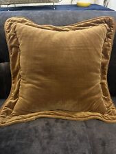 Vintage Brown Velvet Pillow picture