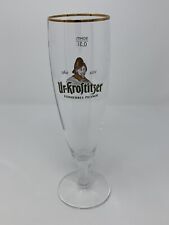 Ur-Krostitzer Fine Gold Rim Stemmed Pilsner Beer Glass Bier Glas picture