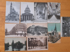 Lot of 10    PARIS FRANCE    Vintage Postcards    Early 1900's picture