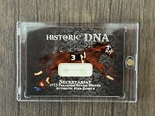 Secretariat Historic DNA Hair Card picture
