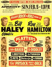 Bill Haley - The Platters - Bo Diddley - 1956 - Concert Magnet picture