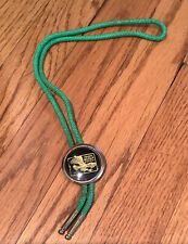 Owasippe Scout Reservation Green Staff tie Boy Scout Camp 1970s BSA String Tie picture