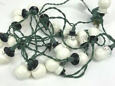 Vintage Snowman Christmas String Lights Small Mini Tree  picture
