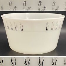 Glasbake Milk Glass Large Mixer Bowl for Sears Kenmore Stand Mixer c1970s USA picture