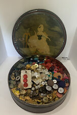 Antique Vintage 4+ lbs Mixed Lot Old Sewing Buttons Great Mix 3 picture