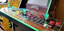 Arcade1up Teenage Mutant Ninja Turtles TMNT, 4 Transparent Joystick Bat Tops picture