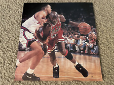 Vintage 1993 NIKE AIR JORDAN VIII 8 Shoes Poster Print Ad MICHAEL RED BLACK '90s picture