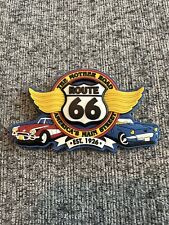 Route 66 Souvenir Rubber Refrigerator Magnet Mother Road America’s Main Street picture