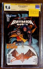 Batman and Robin #5 Autographed By Peter Tomasi W/CGC COA picture