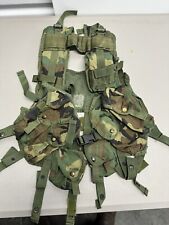 US Military Issue M81 Woodland Camo Enhanced Tactical Load Bearing Vest picture
